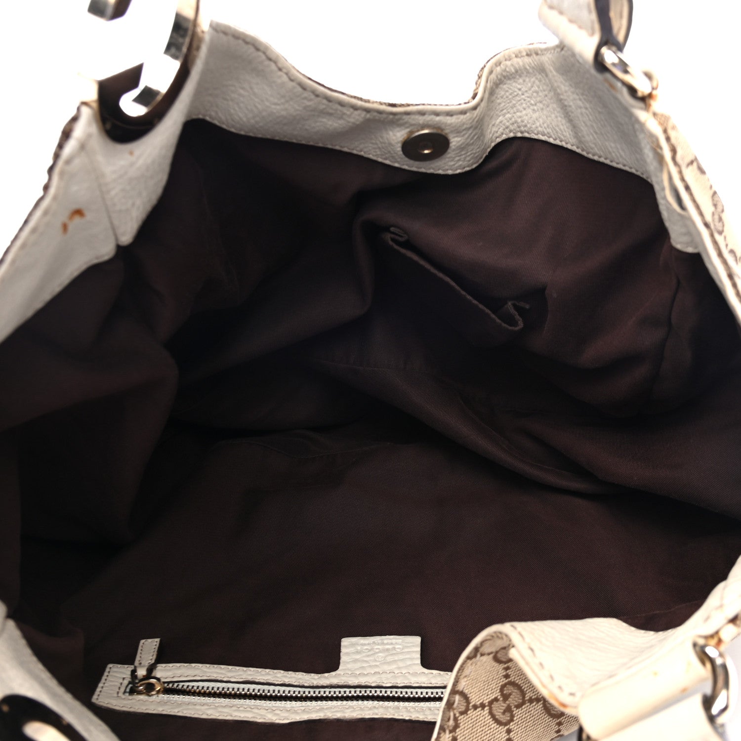 Gucci Monogram Charlotte Tote Off White 4 of 5