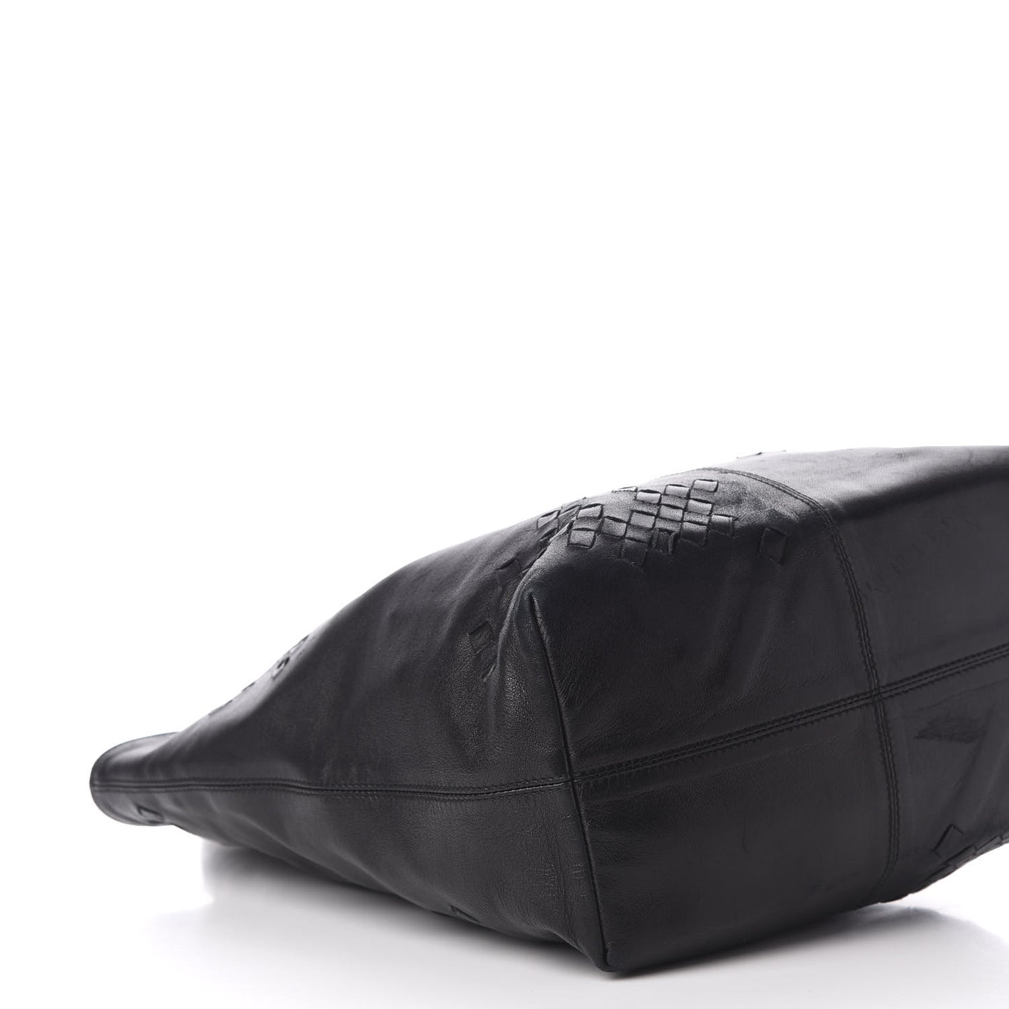 Nappa Intrecciato Perforated Regent Tote Black