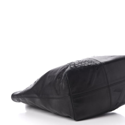 Bottega Veneta Nappa Intrecciato Perforated Regent Tote Black 6 of 12