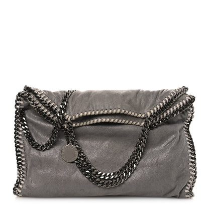 Stella McCartney Shaggy Deer Falabella Fold Over Tote Grey 1 of 11