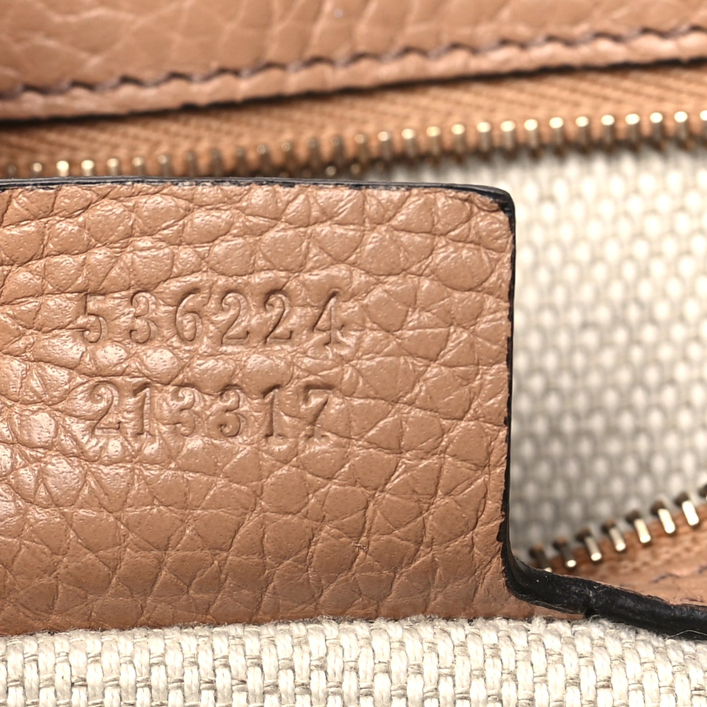 Pebbled Calfskin Medium Soho Flap Crossbody Camelia