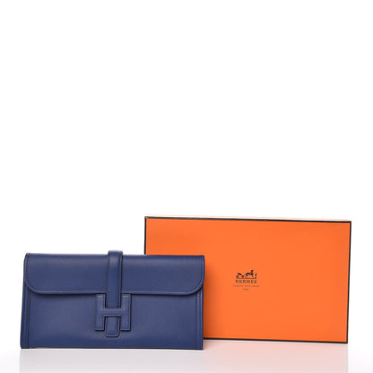 Hermes Swift Jige Elan 29 Clutch Bleu Saphir 10 of 10