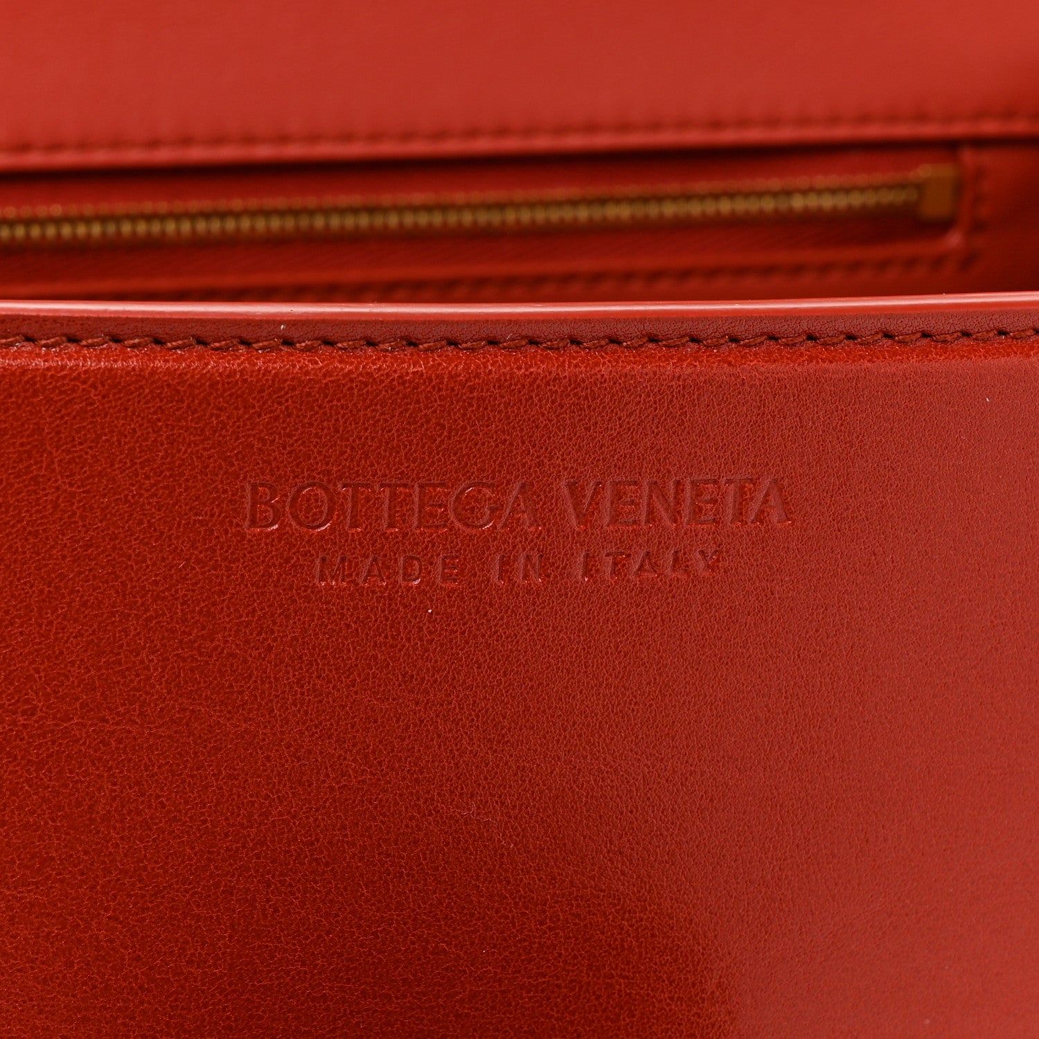 Bottega Veneta Calfskin Medium Desiree Shoulder Bag Red 6 of 10