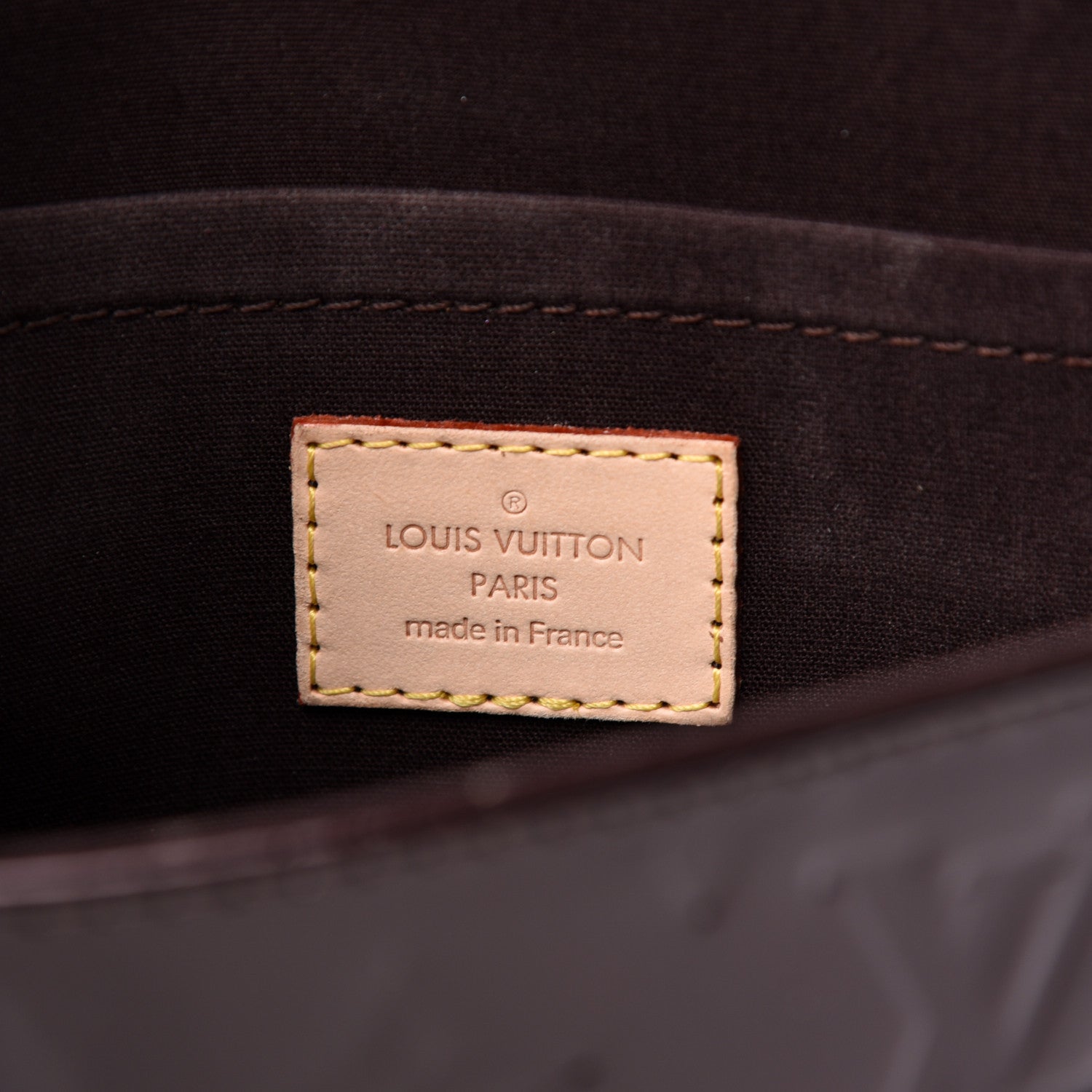 Louis Vuitton Vernis Bellflower PM Amarante 6 of 9