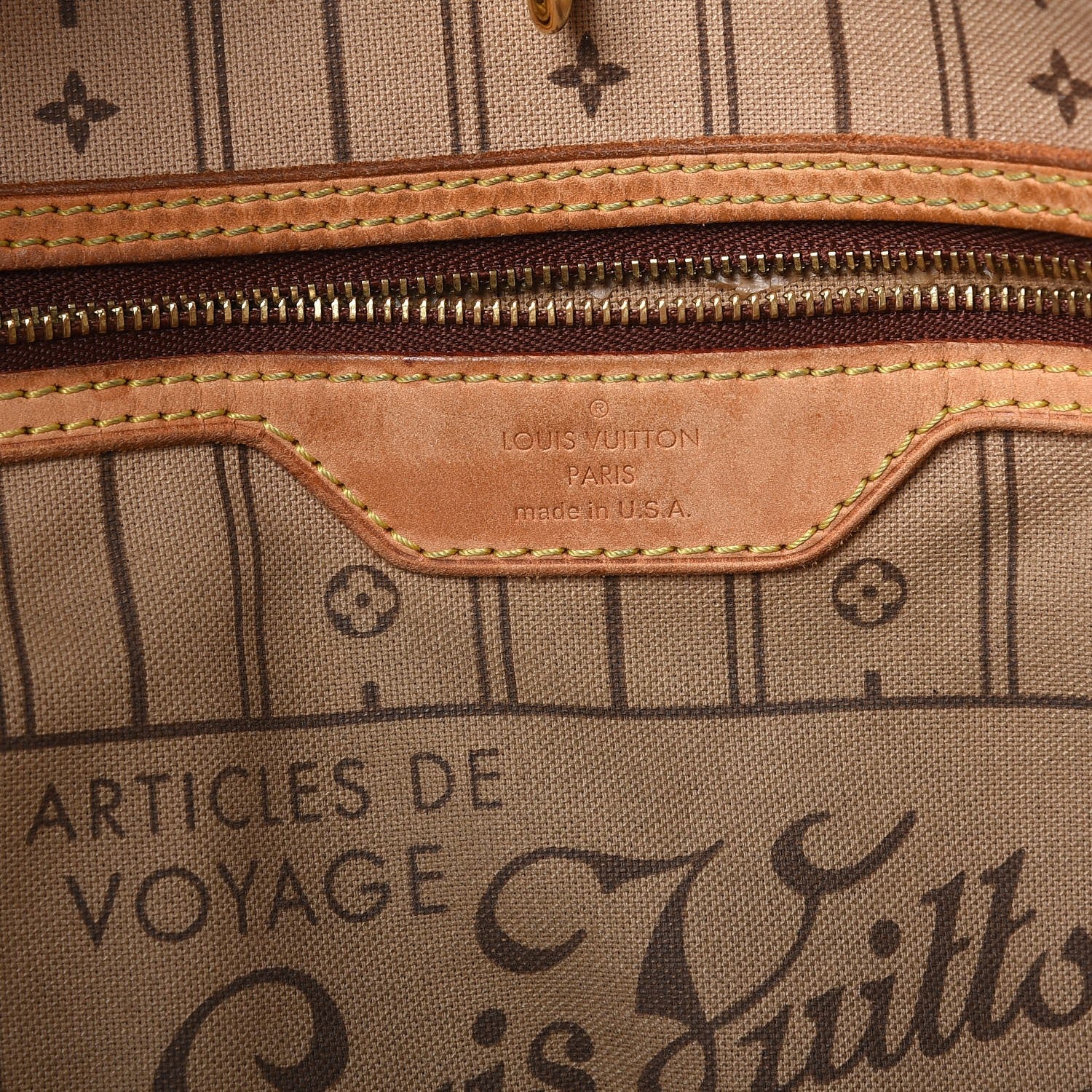 Louis Vuitton Monogram Neverfull MM 6 of 18