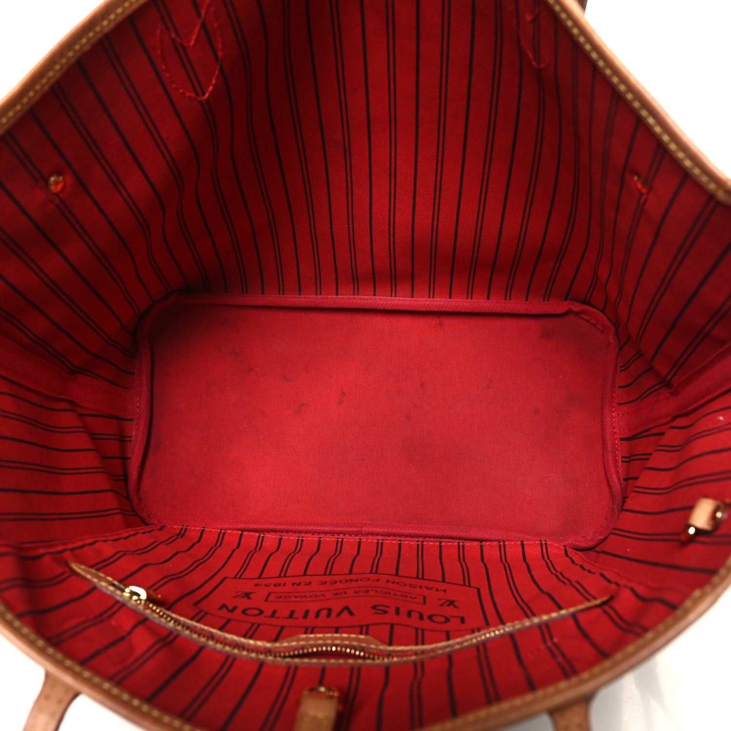 Louis Vuitton Monogram Neo Neverfull MM Cherry 5 of 9