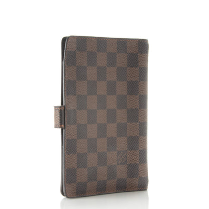 Louis Vuitton Damier Ebene Medium Ring Agenda Cover 3 of 7