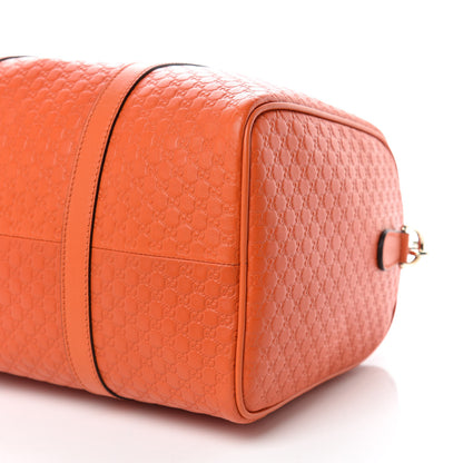 Gucci Microguccissima Medium Joy Boston Sun Orange 9 of 10