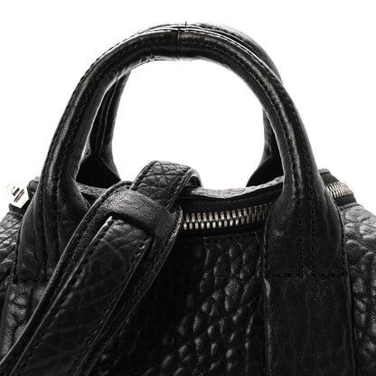 Alexander Wang Pebbled Lambskin Mini Rockie Black Rhodium Hardware Black Rhodium Hardware 7 of 9