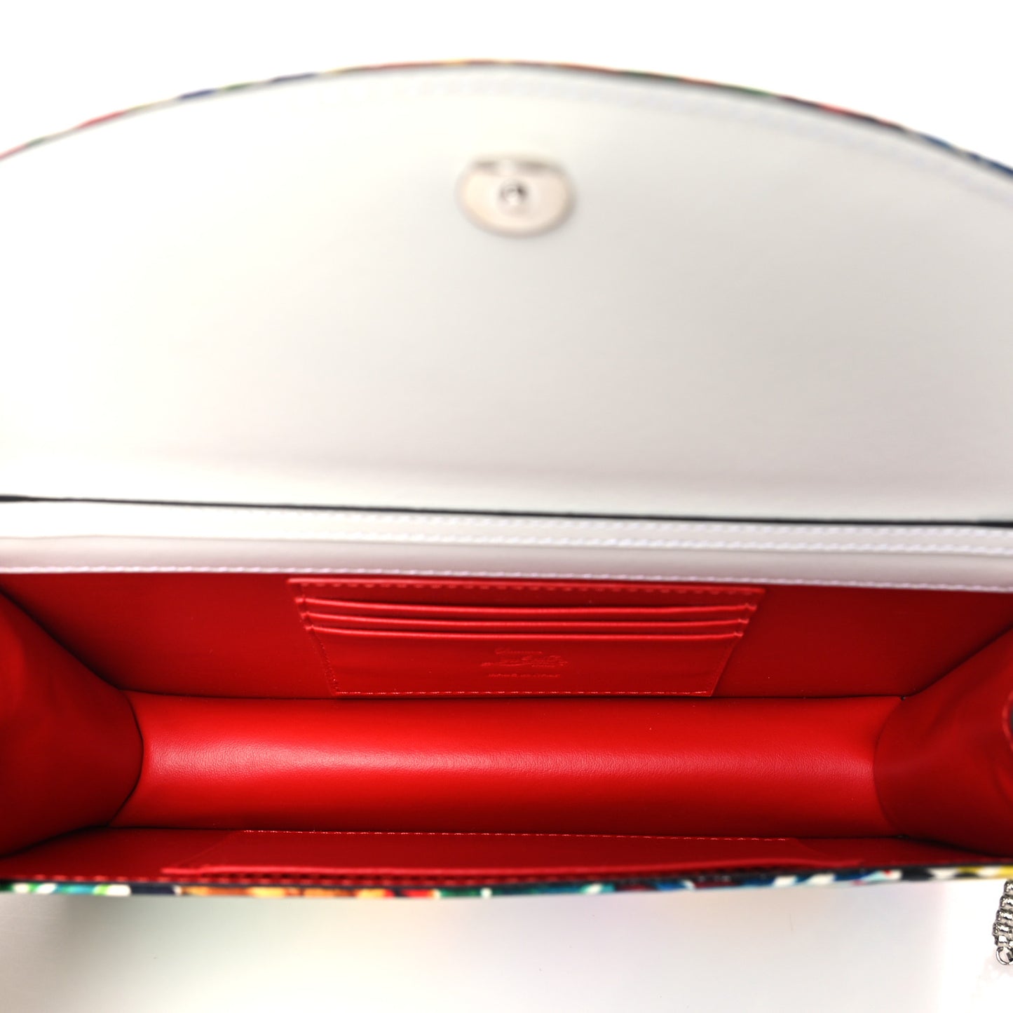 Satin Loubi54 Crossbody Clutch Multicolor