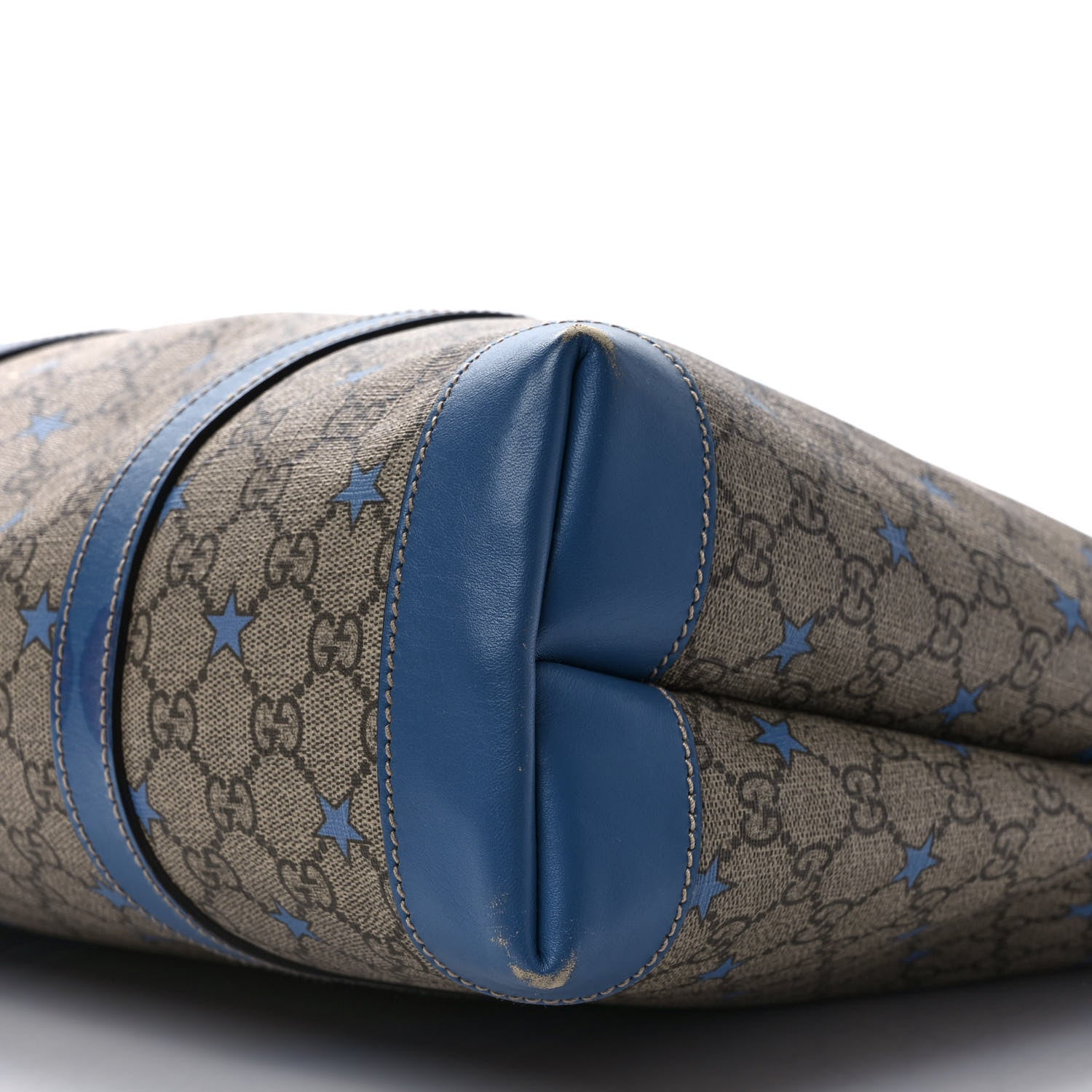 Gucci GG Plus Monogram Star Joy Vertical Tote Blue 9 of 11