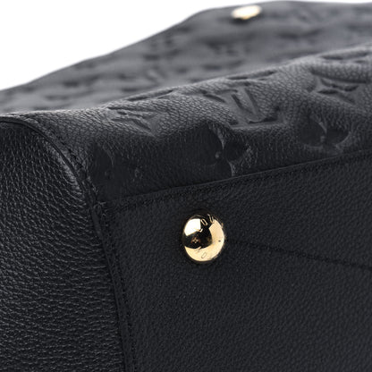 Louis Vuitton Empreinte Montaigne MM Black 12 of 15