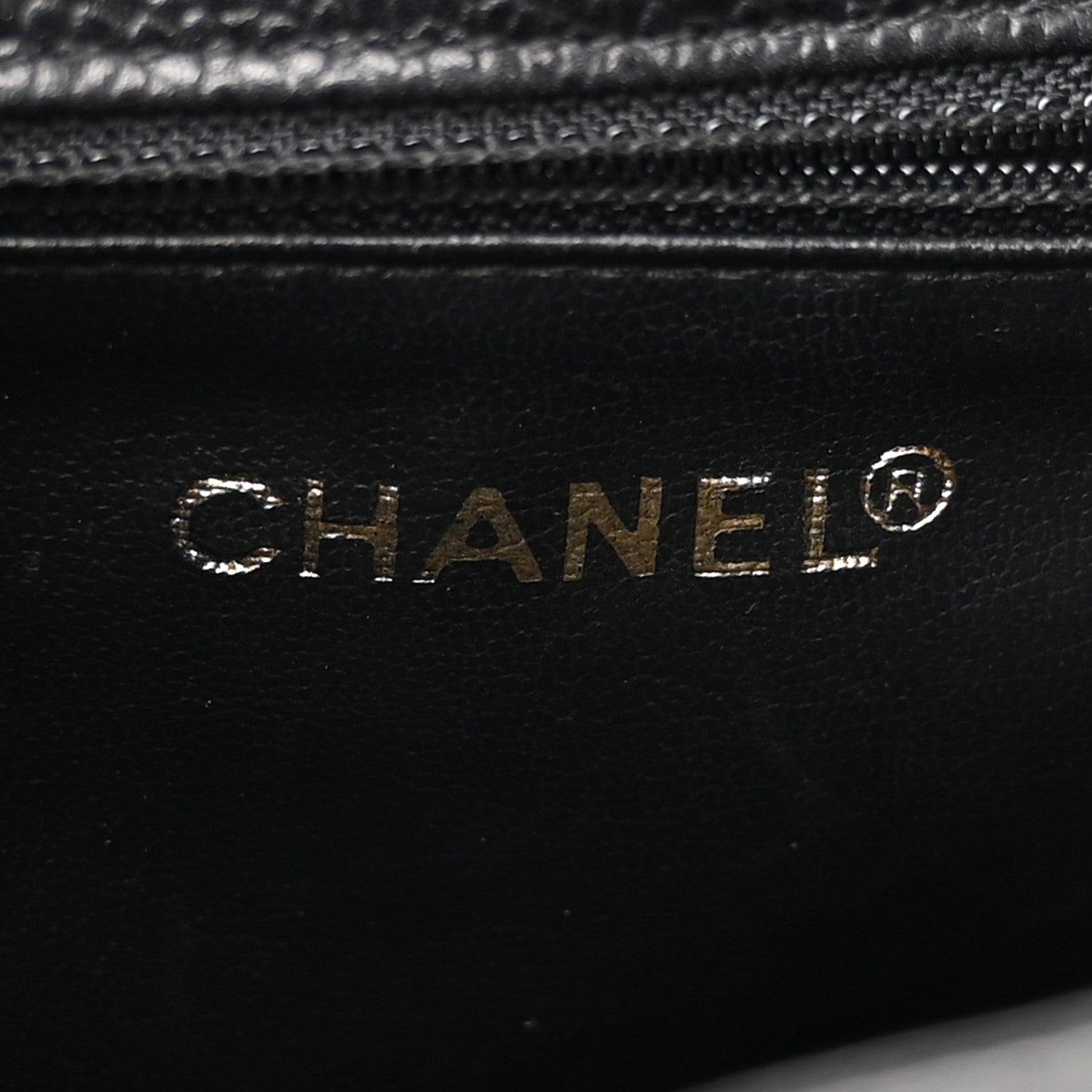Chanel Caviar CC Backpack Black 6 of 11