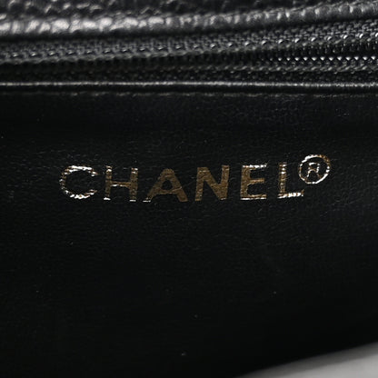 Chanel Caviar CC Backpack Black 6 of 11