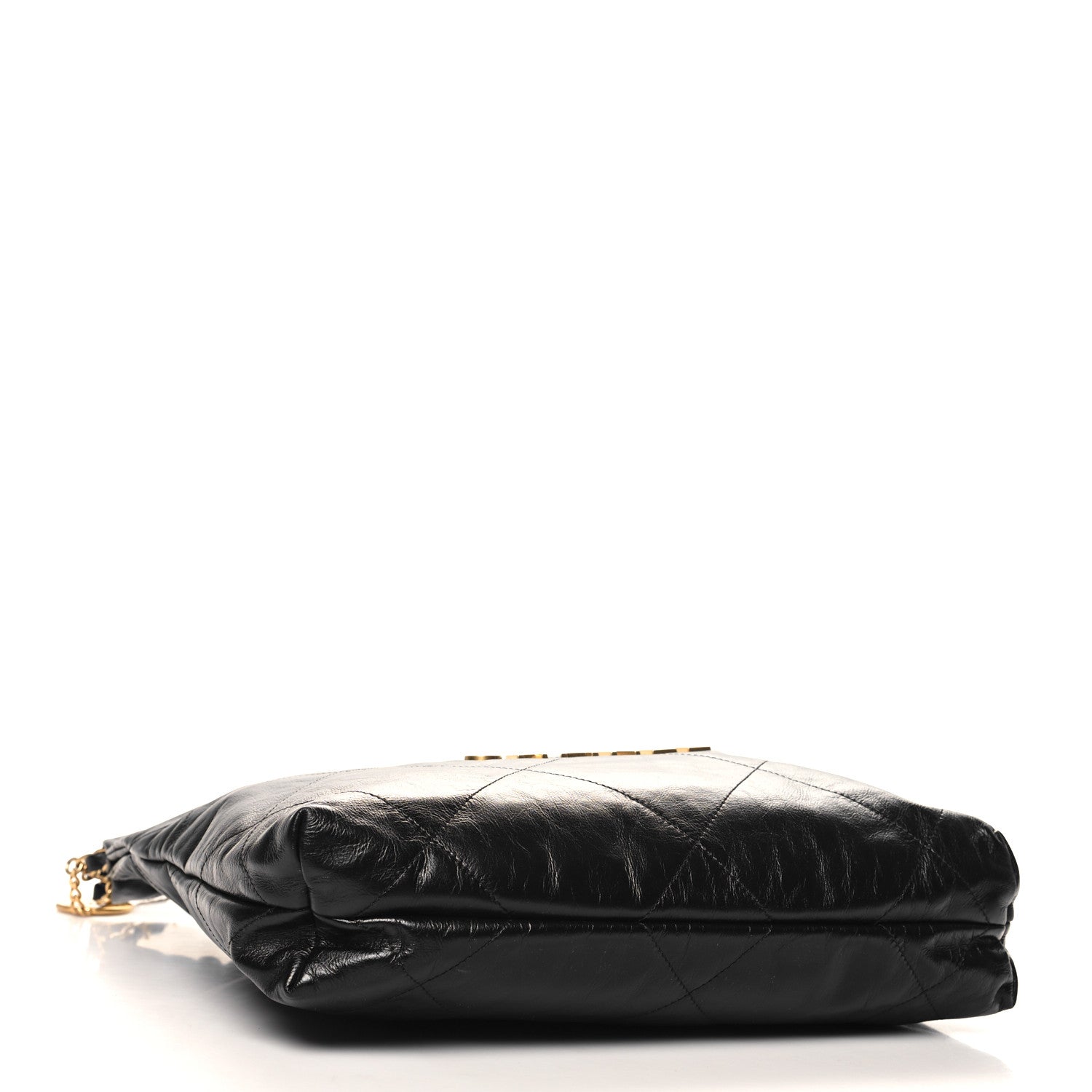 Chanel Shiny Calfskin Quilted Small Chanel 22 Black 5 of 11