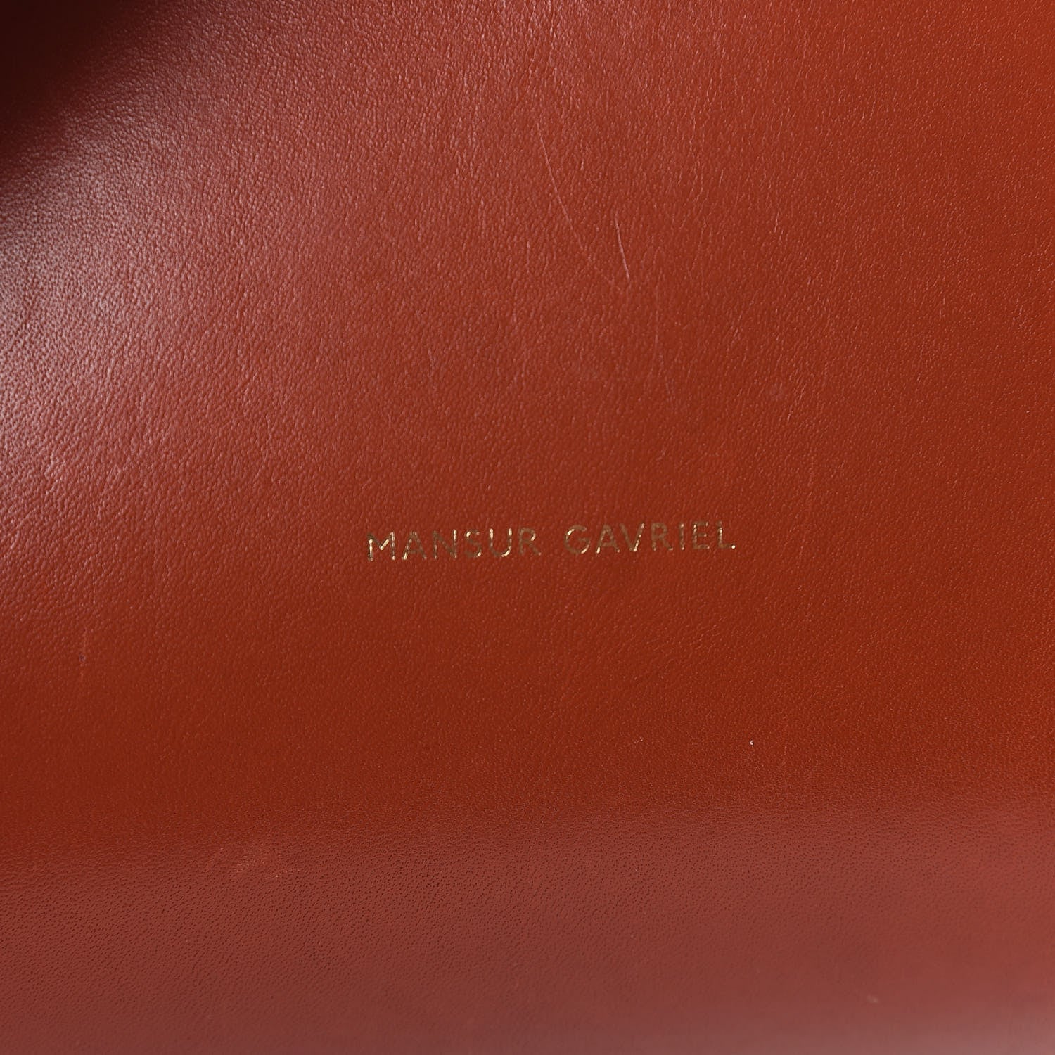 Mansur Gavriel Calfskin Mini Lady Bag Brandy Cleo 11 of 14