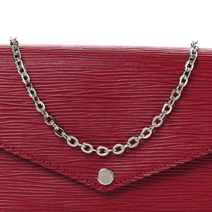 Louis Vuitton Epi Pochette Felicie Cherry Berry 9 of 12