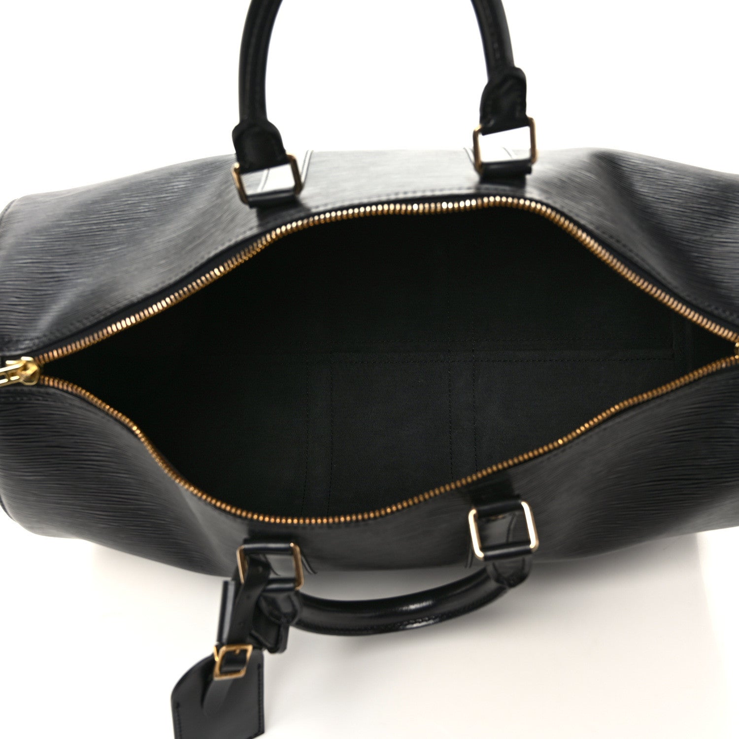 Louis Vuitton Epi Keepall 45 Black 5 of 11