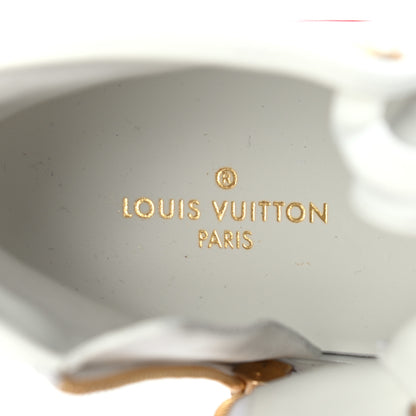 Louis Vuitton Calfskin LV Stellar Sneaker Boots 37 White Framboise 6 of 7