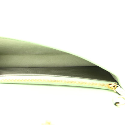 Gucci Boarded Plutone Calfskin Horsebit 1955 Wallet On Chain Green 5 of 11