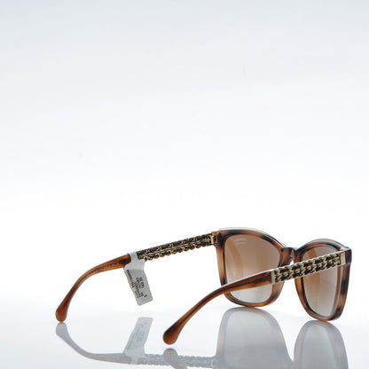 Chanel Square Chain Sunglasses 5360-Q-A Brown 4 of 8