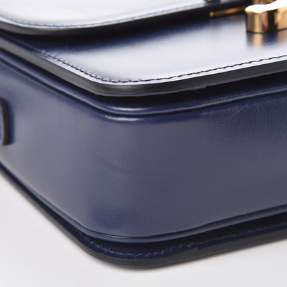 Celine Shiny Calfskin Teen Triomphe Dark Blue 8 of 9