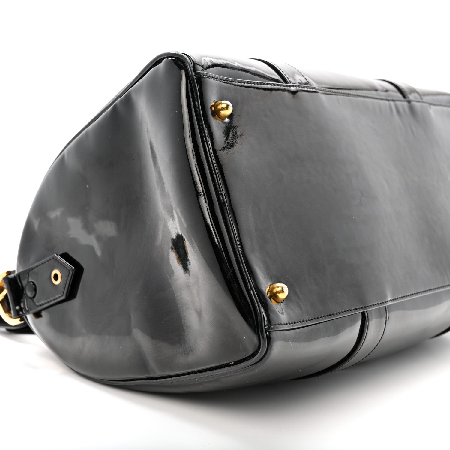 Chanel Patent Timeless CC Duffel Bag Black 9 of 15