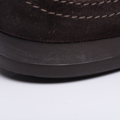Louis Vuitton Suede Damier Ebene Sneakers 8.5 Brown 13 of 15