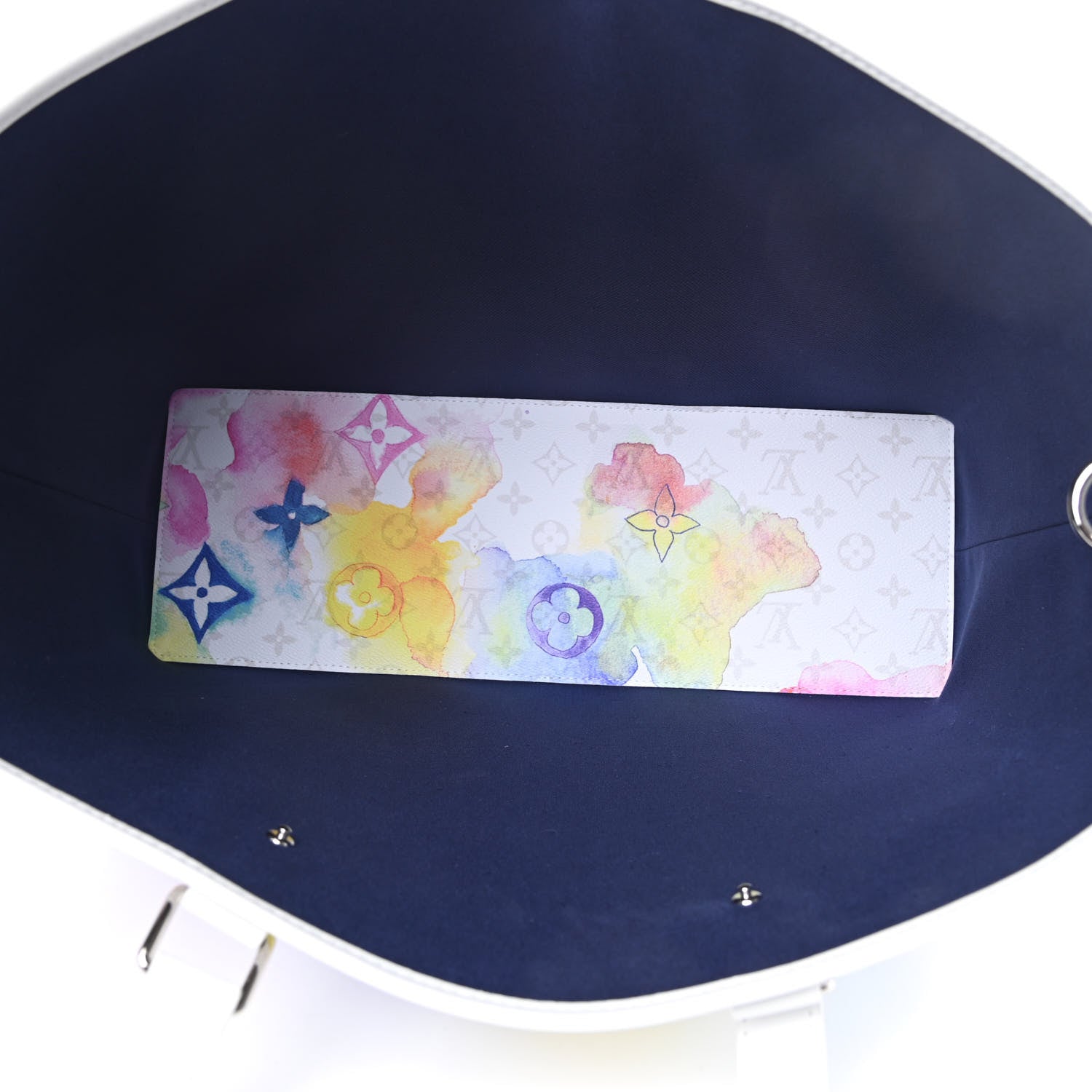 Louis Vuitton Monogram Watercolor New Tote GM Multicolor 5 of 10
