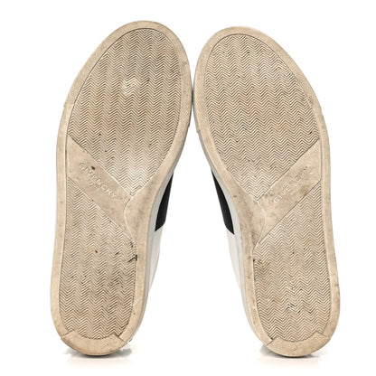 Givenchy Calfskin Band Logo Womens Urban Street Sneakers 38.5 White Black 5 of 13