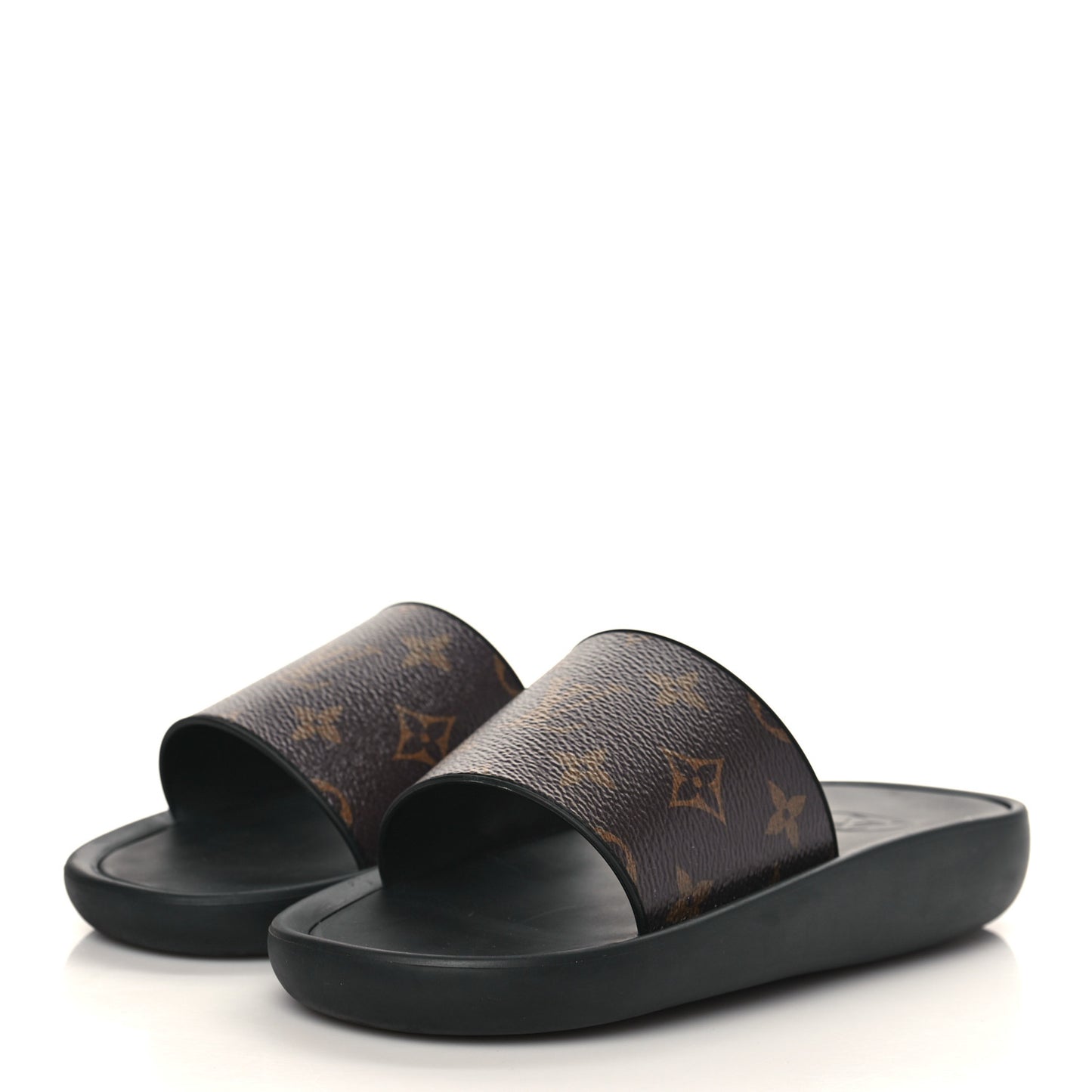 Monogram Sunbath Slide Sandals 37