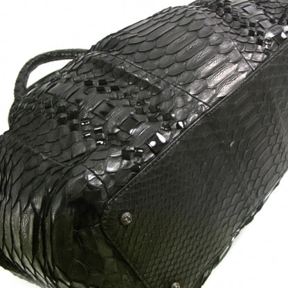 FASHIONPHILE SALVATOREFERRAGAMOPythonLargeFrameSatchel 5 of 9