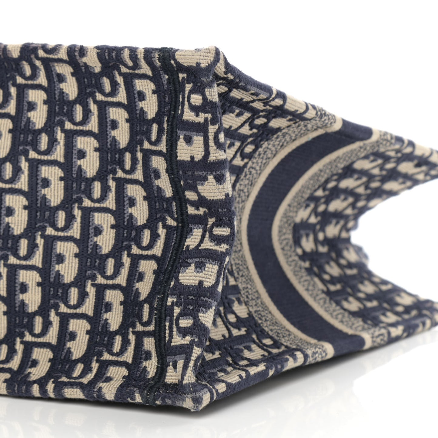 Oblique Medium Book Tote Blue Multicolor