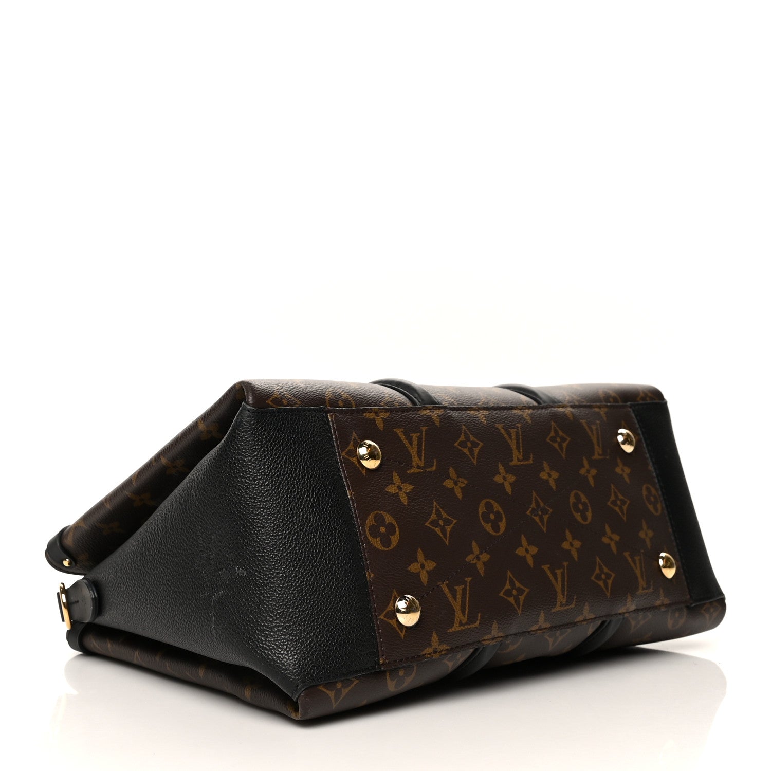 Louis Vuitton Monogram Soufflot MM Black 3 of 8