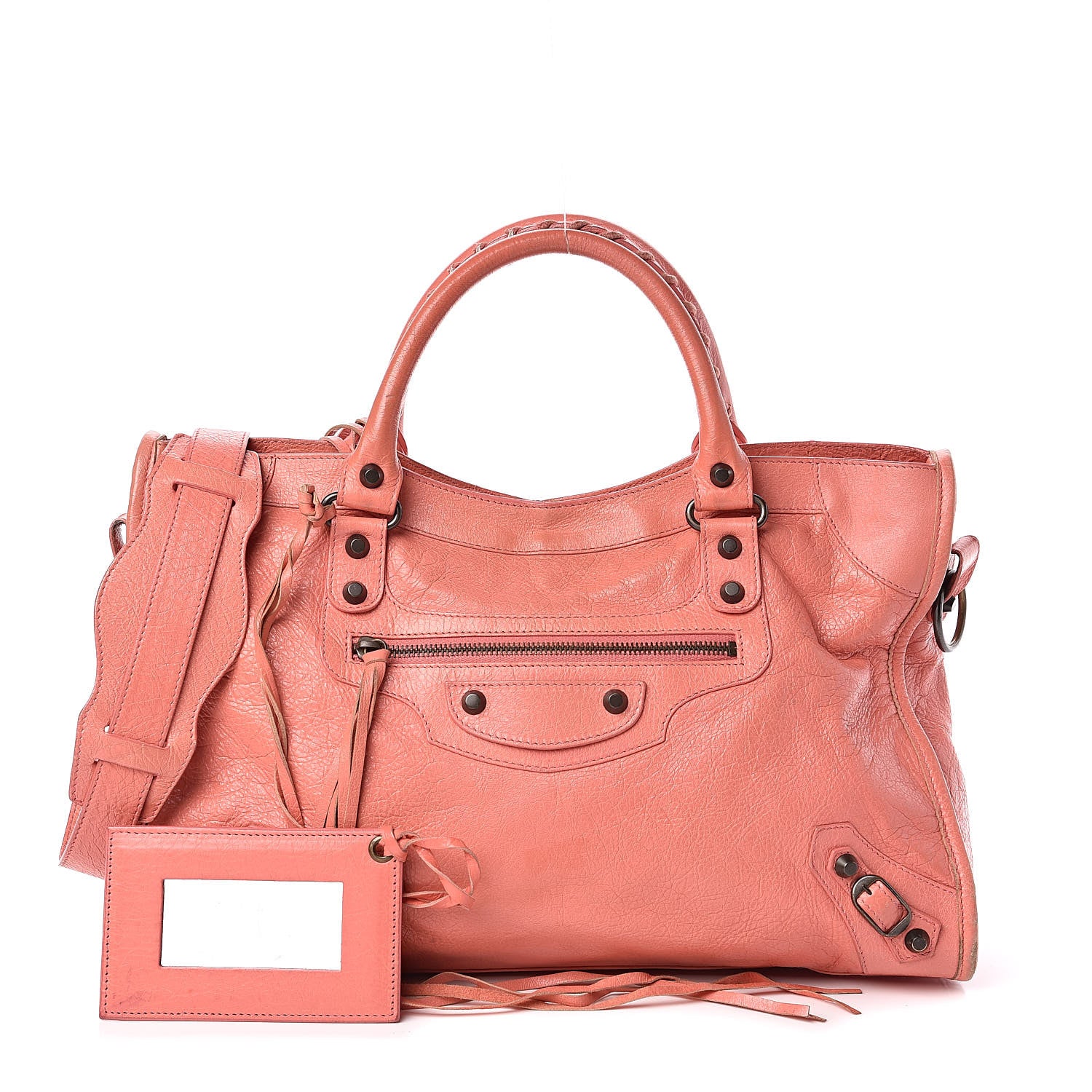 Balenciaga Agneau Classic Hardware City Rose Azalee Rose Jaipur 1 of 14