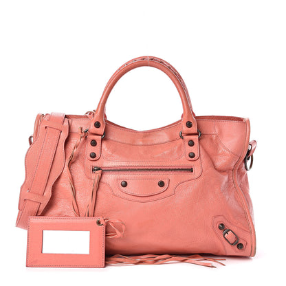 Balenciaga Agneau Classic Hardware City Rose Azalee Rose Jaipur 1 of 14