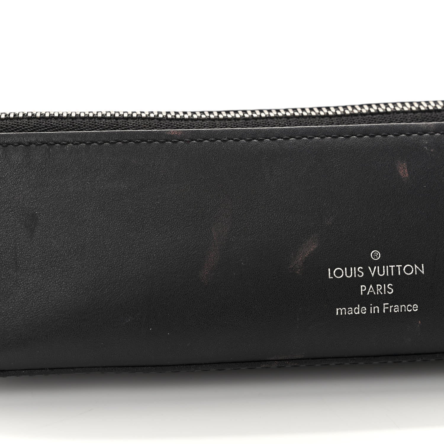 Louis Vuitton Monogram Eclipse Elizabeth Pencil Pouch Black 9 of 10