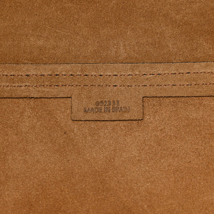 Loewe Shiny Calfskin Medium Puzzle Fold Tote Black 7 of 14