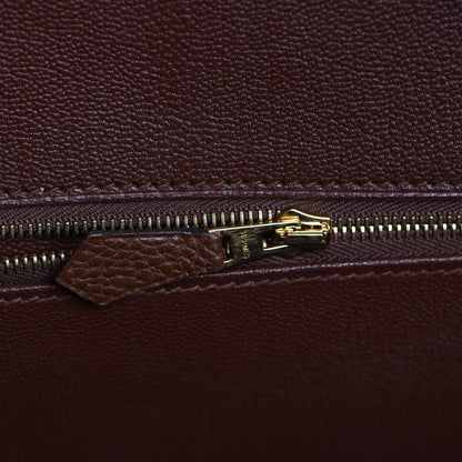 Hermes Togo Birkin 40 Brule 9 of 33
