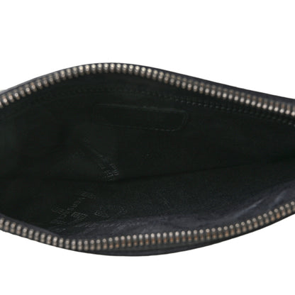 Versace Calfskin Medusa Head Pochette Black 7 of 8