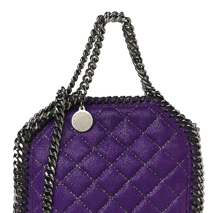 Stella McCartney Shaggy Deer Quilted Tiny Falabella Purple 12 of 12