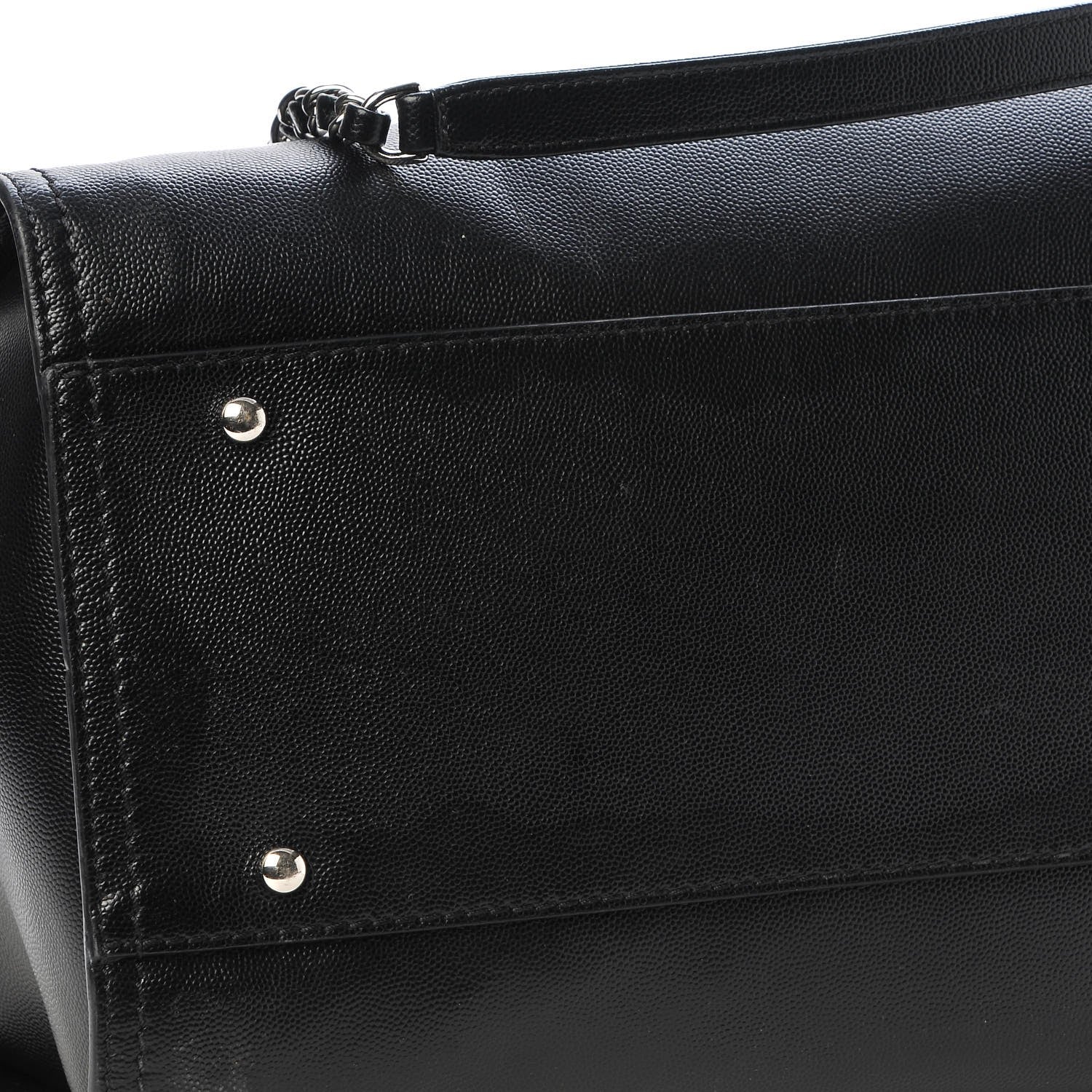 Chanel Caviar Medium Studded Deauville Tote Black 12 of 15