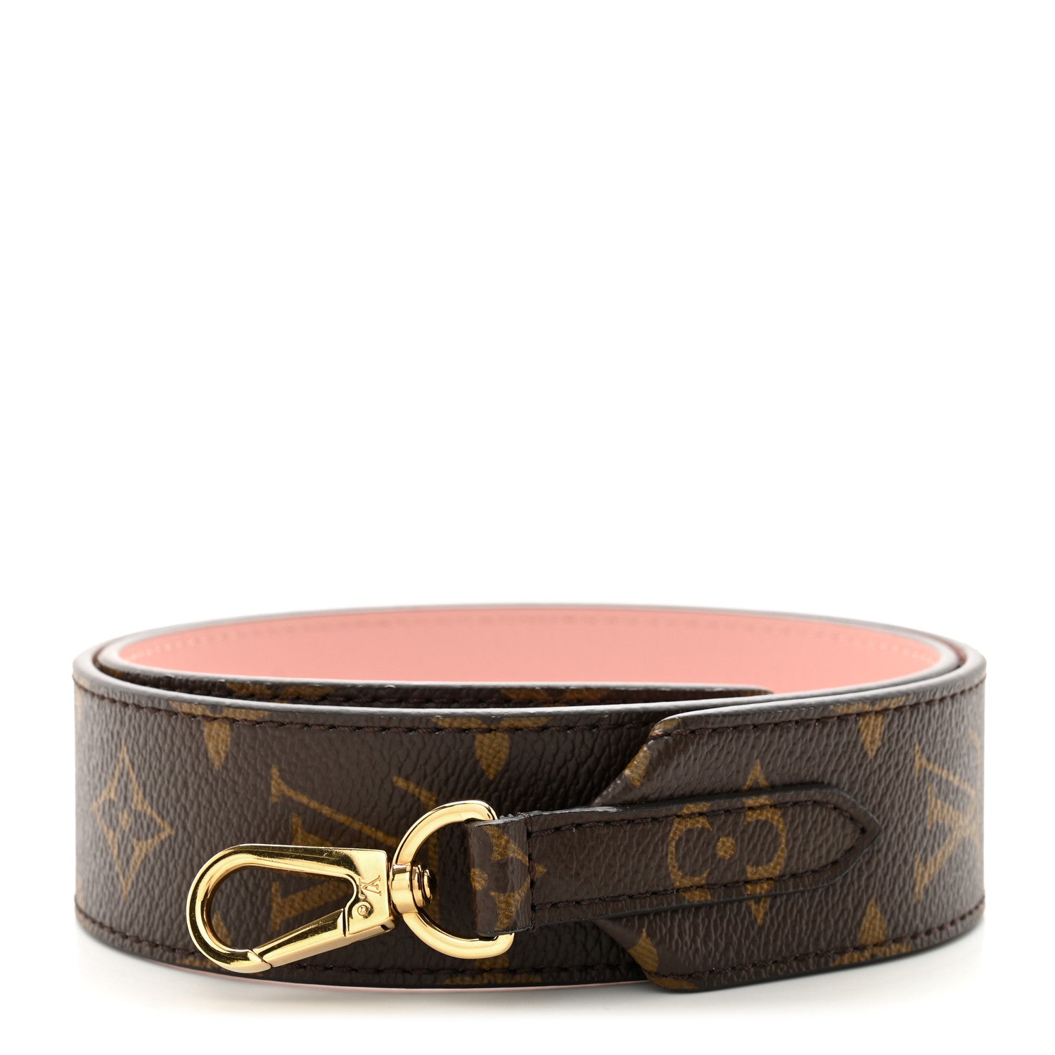 Louis Vuitton Monogram Bandouliere Shoulder Strap Rose Poudre 1 of 5