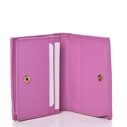Gucci Calfskin Matelasse GG Marmont Card Case Candy Mousse 5 of 15