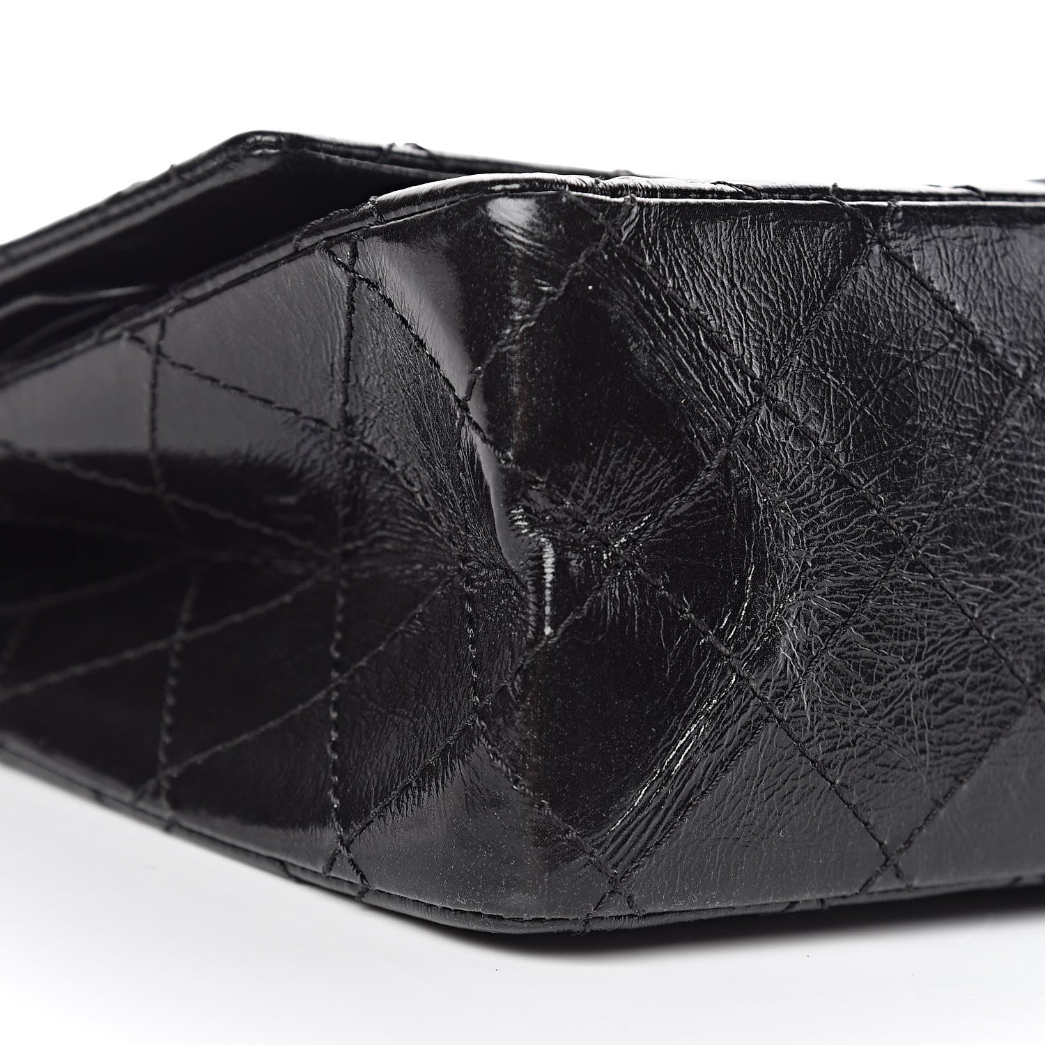 Chanel Glazed Calfskin Quilted 2.55 Reissue 226 Flap So Black 11 of 13