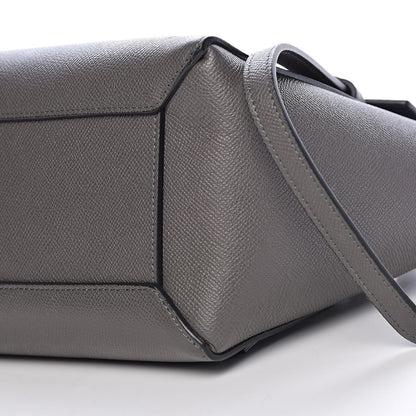 Celine Grained Calfskin Micro Belt Bag Grey 8 of 10