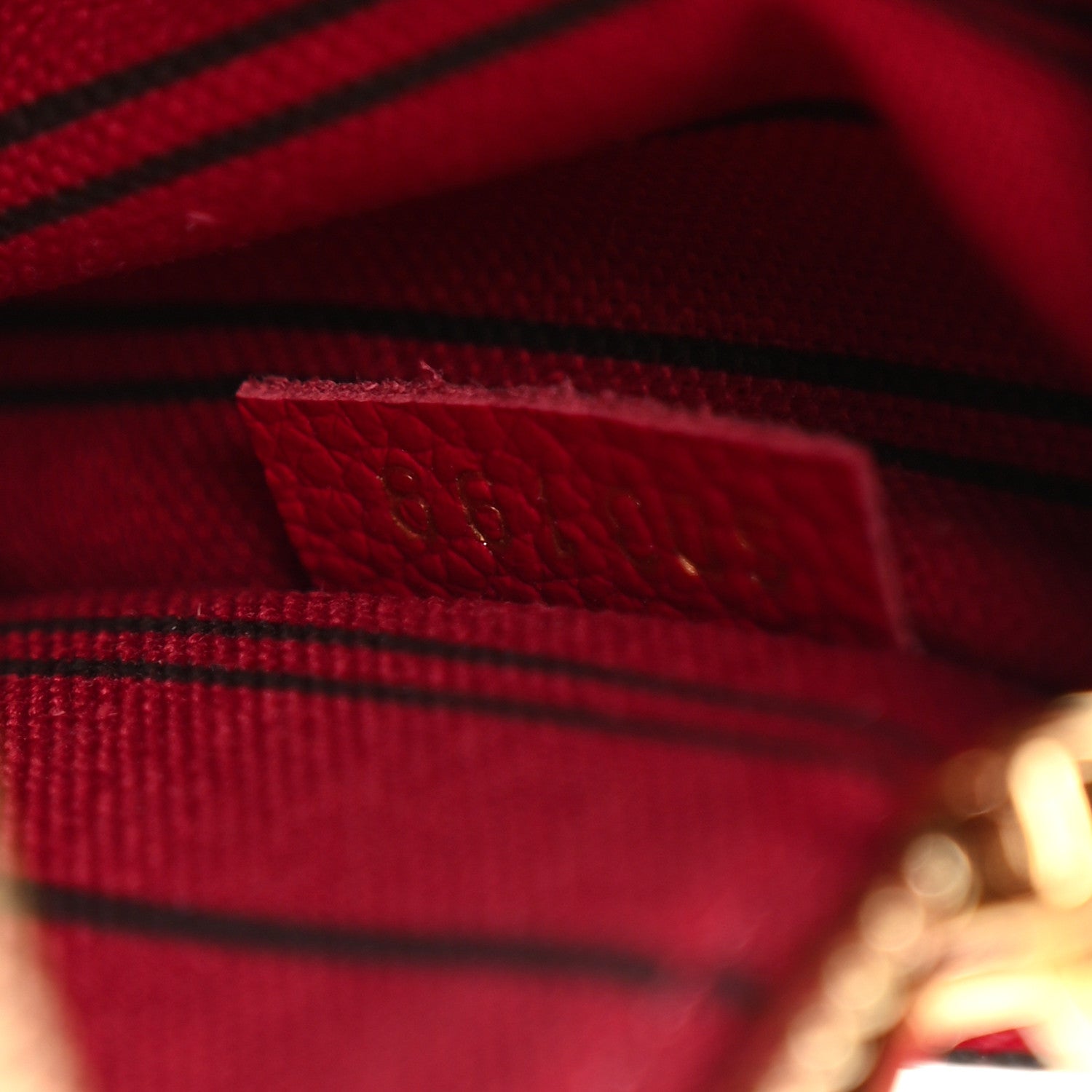 Louis Vuitton Empreinte Pochette Metis Cherry 8 of 12