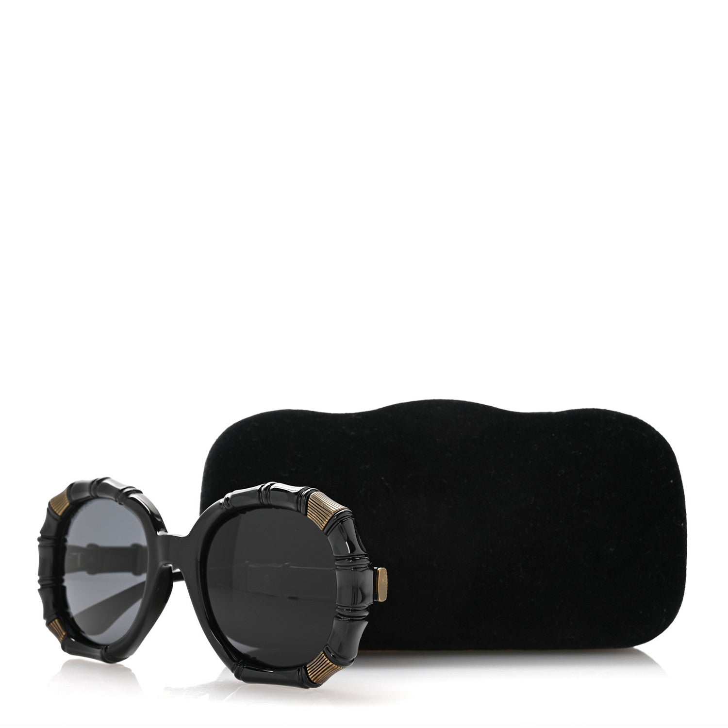 Gucci Bamboo Sunglasses GG0659S Black 9 of 9