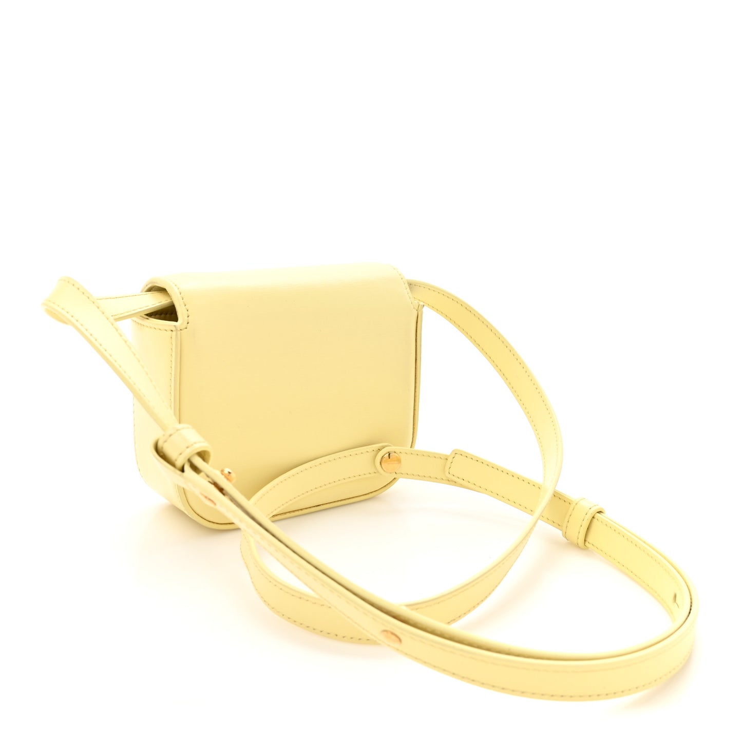 Shiny Calfskin Mini Triomphe Pollen