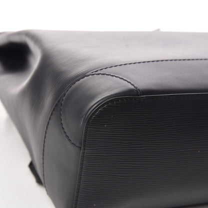 Louis Vuitton Epi Steamer Backpack Black 9 of 17